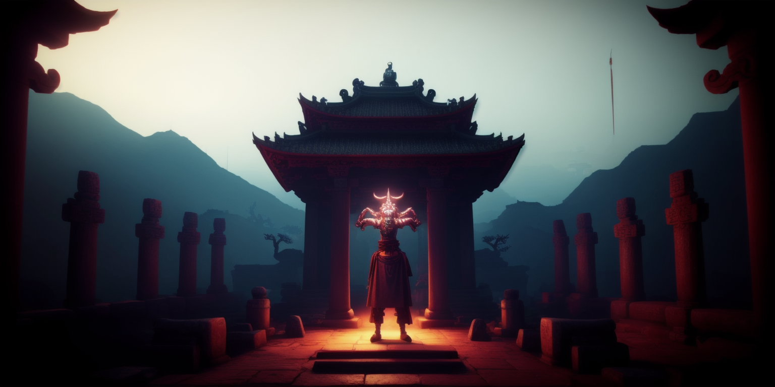 00009-737352335-meditation scene_ a video game scene with a demon standing in front of a temple.png